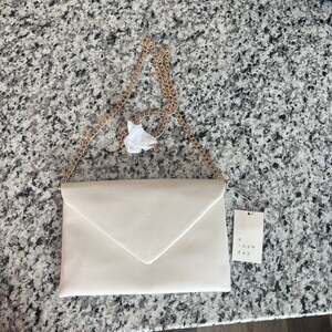 A New Day Ivory Envelope Crossbody or Shoulder Purse